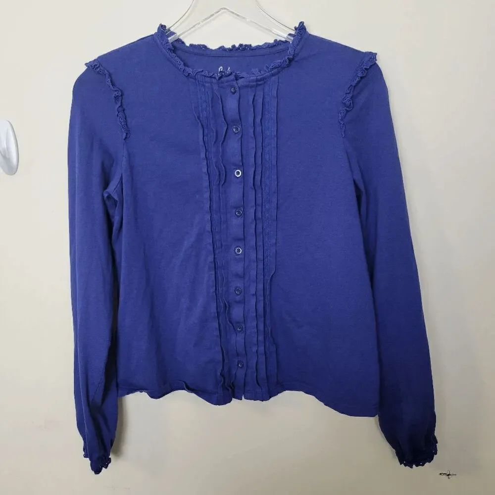 Boden Button-down top Long Sleeves Blue 13-14Y